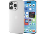 エレコム/iPhone16Proケース ソフト 超軽量 クリア/PM-A24CUCUCR
