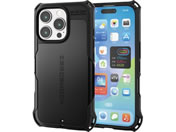 エレコム/iPhone16Proケース 衝撃吸収 ブラック/PM-A24CZEROBK