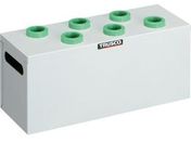 TRUSCO ツーリングケース NT・BT兼用 30用ホルダー6個 W色