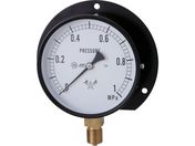 右下/スター (圧力計)(B枠立型・φ100) 圧力レンジ0.0~0.40MPa/S-42-0.4MP