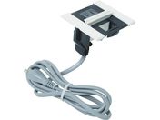 スガツネ工業/(210020494)DMS-PB-WTデスクトップマルチタップ