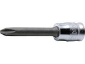 コーケン/6.35mm差込 Z-EALプラスビットソケット全長50mmNo.1/2000Z.50-1