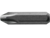 TRUSCO/インパクトドライバー用ビット +3×80 8mm六角軸/TID-3-80