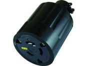 アメリカン電機/引掛形 ゴムコネクタボディ 接地2P30A250V/3324R-L6