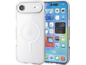 エレコム/iPhone Air ケース 磁力装着 ホワイト/PM-A25BMAG02WH