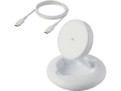 エレコム/ワイヤレス充電器 Qi 認証 Qi2 対応 ホワイト/W-MA08WH