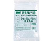 TRUSCO/業務用ポリ袋0.15×90L 5枚入/U-0090