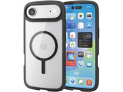 エレコム/iPhone Air 耐衝撃ケース 磁力 黒/PM-A25BTSLFCMBK