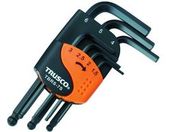 TRUSCO/ボールポイント六角棒レンチセット ショートタイプ 7本組/TBRS-7S