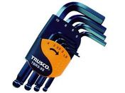 TRUSCO/ボールポイント六角棒レンチセット ショートタイプ 9本組/TBRS-9S