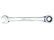エスコ/ラチェット片目片口スパナ 32mm/EA684RA-32