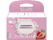 P&G/ジレット ヴィーナス うるもち肌 イチゴ畑 替刃 3個