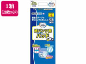 カミ商事/エルモアいちばん 紙パンツ用パッド夜用 28枚 6パック