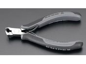 エスコ/精密用エンドニッパー ESDグリップ バネ付 120mm
