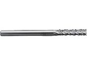 スーパー/スーパー超硬バー ロングシャンク オール超硬 円筒エンド刃型(ダブルカット)刃径3.0mm 軸径3.0mm 全長75/SB1A01E75