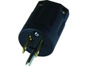 アメリカン電機/平刃形 ナイロンプラグ 接地2P15A125V/7112GN