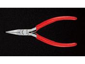エスコ/精密用プライヤー バネ付 平 115mm/EA537KR-0