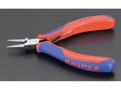 エスコ/精密用プライヤー グリップ・バネ付 丸 115mm/EA537KR-3