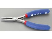 エスコ/精密用プライヤー ESD 平 バネ付 135mm/EA537T-4
