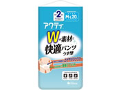 クレシア/アクティ Wの素材で快適パンツ うす型 M-Lサイズ 20枚