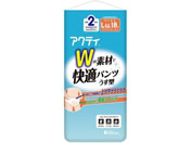 クレシア/アクティ Wの素材で快適パンツ うす型 L-LLサイズ 18枚