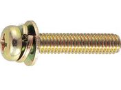 TRUSCO/ナベ頭組込ネジ クロメートP-3 サイズM4×25 95本入/B50-0425