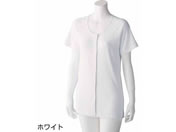 ケアファッション/3分袖ワンタッチシャツ(2枚組)(婦人) ホワイト LL
