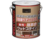 アサヒペン/油性強着色ウッドステイン 1.6L ブラック