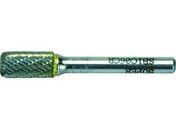 スーパー/スーパー超硬バー ロー付タイプ シャンク径6mm(円筒コーナーR刃型(ダブルカット)刃径:9.5 刃長:19.0/SB1C06CR