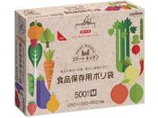 サニパック/スマートキッチン保存袋(箱入り)半透明500枚