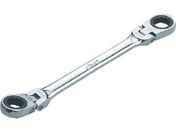 KTC/ラチェットめがねレンチ(両頭型首振りタイプ) 8×10mm/MR1-0810F