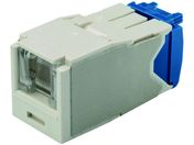 パンドウイット/カテゴリ6A シャッター付モジュラージャック オフホワイト