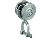 ダイケン/3号ステンレスドアハンガー用シャックル付単車2型/3S-2WHSY2