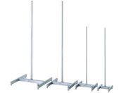 テラオカ/ステンレス製H型スタンド セット品 THS18E 特大/22-0110-25