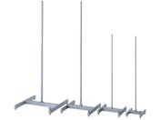 テラオカ/ステンレス製H型スタンド セット品 THS10M 中/22-0110-27