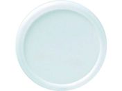 TRUSCO/丸型名札 クリップピン両用タイプ Φ45 白/TCNF45-W