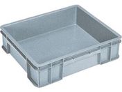 ヒシ/S型コンテナ有効内寸472×389×112mm グレー/S-21