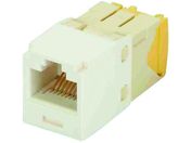 パンドウイット/カテゴリ5E RJ45モジュラージャックUTP28・30AWGオフホワイト