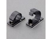 エスコ/ケーブルクランプ 粘着付 12.0mm 100個/EA947FA-112