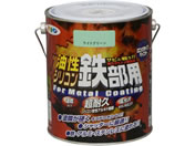 アサヒペン/油性シリコン鉄部用 1.6L ライトグリーン