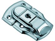 TRUSCO/パッチン錠 鍵付タイプ・スチール製 (2個入)/L-12