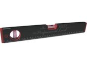 KOD/マグネット付 箱型アルミレベル(黒×赤)/RB-270M380MM