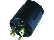 アメリカン電機/引掛形 ナイロンプラグ 接地3P30A125/250V/4312N-L14