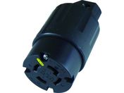アメリカン電機/引掛形 ナイロンコネクタボディ 接地3P30A125/250V/4314N-L14