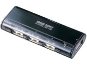 サンワサプライ/USB2.0ハブ (バスパワー ブラック)/USB-HUB226GBKN