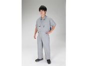 エスコ/空調継ぎ作業服 送風ファン付 半袖グレー L