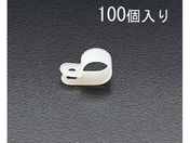 エスコ/ケーブルクランプ 100個 8.0mm/EA947F-8