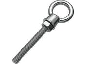 TRUSCO K型ロングアイボルト ステンレス製M12 100mm(1個=1袋)