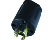アメリカン電機/引掛形 ナイロンプラグ 接地3P30A250V/4322N-L15
