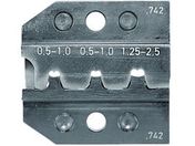 RENNSTEIG/圧着ダイス 624-742 オープンバレル接続端子 0.5-/624-742-3-0